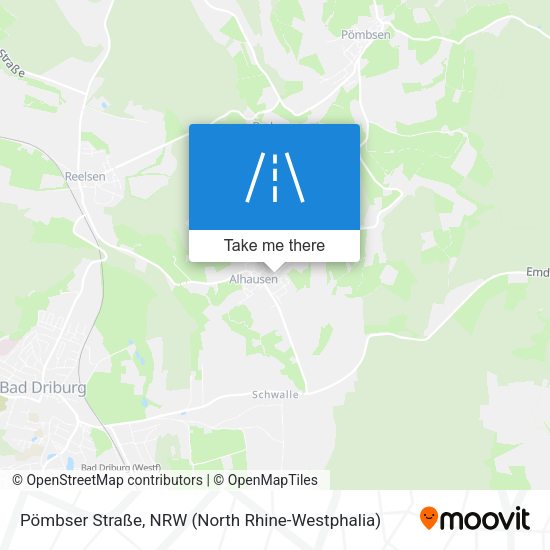Pömbser Straße map