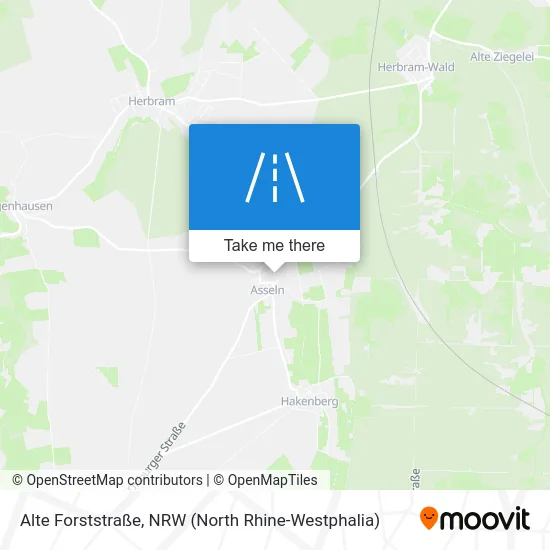 Alte Forststraße map