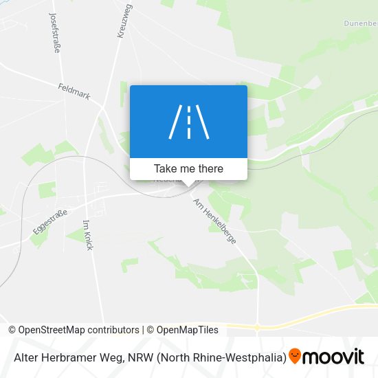 Alter Herbramer Weg map