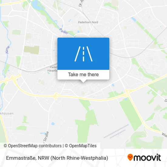 Карта Emmastraße