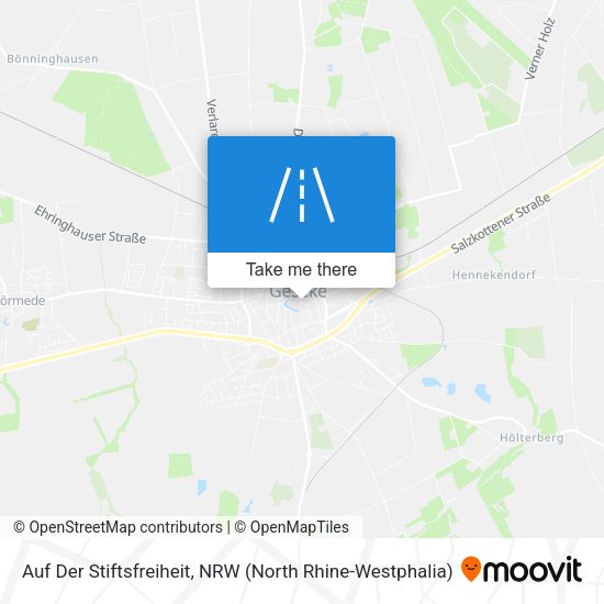 Auf Der Stiftsfreiheit map