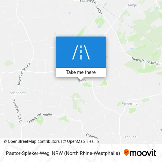 Карта Pastor-Spieker-Weg