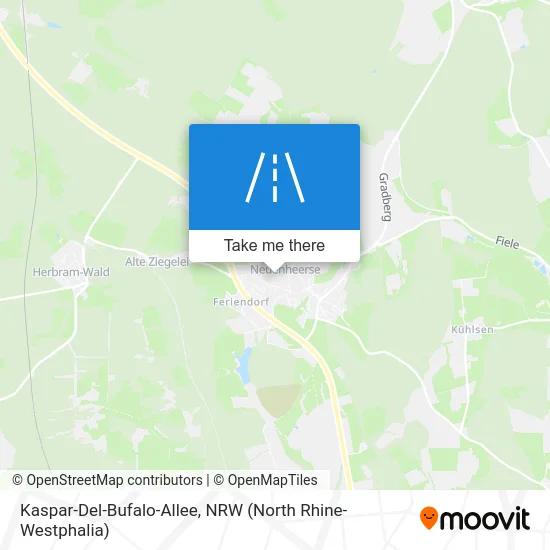 Карта Kaspar-Del-Bufalo-Allee