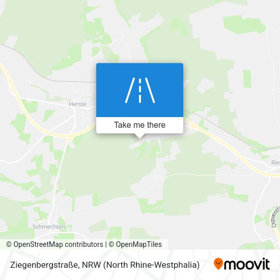 Ziegenbergstraße map
