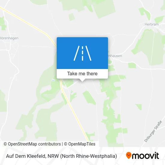 Auf Dem Kleefeld map