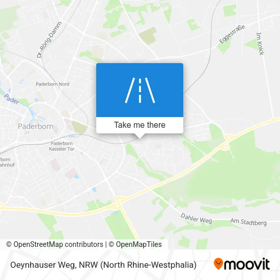 Карта Oeynhauser Weg