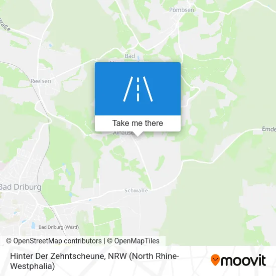Карта Hinter Der Zehntscheune