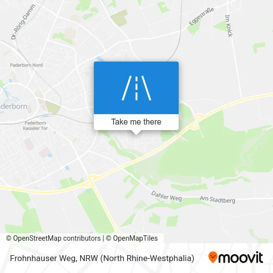 Карта Frohnhauser Weg