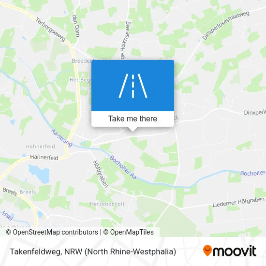 Карта Takenfeldweg