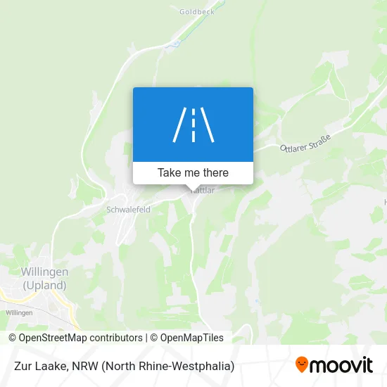 Карта Zur Laake