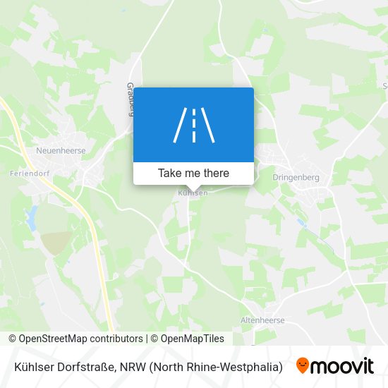 Kühlser Dorfstraße map