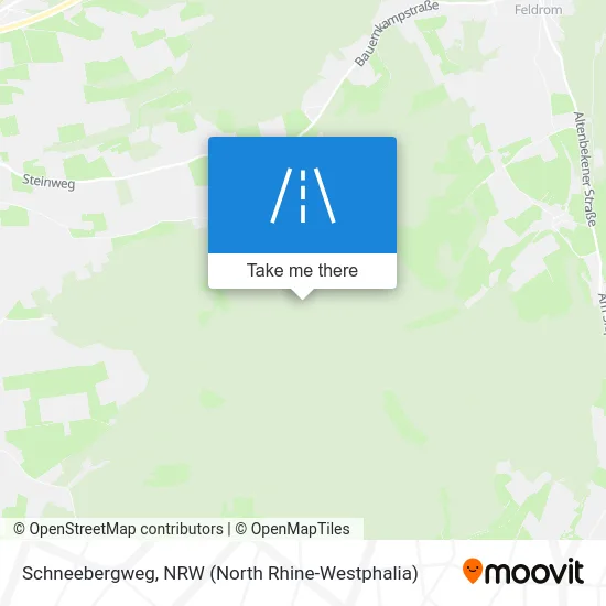 Schneebergweg map