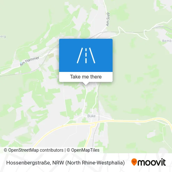 Карта Hossenbergstraße