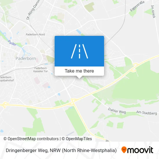 Карта Dringenberger Weg