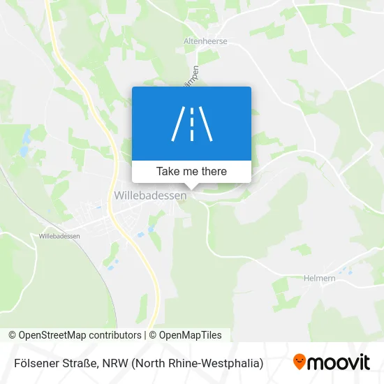 Карта Fölsener Straße