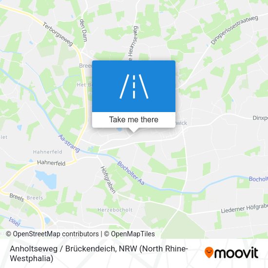 Anholtseweg / Brückendeich map
