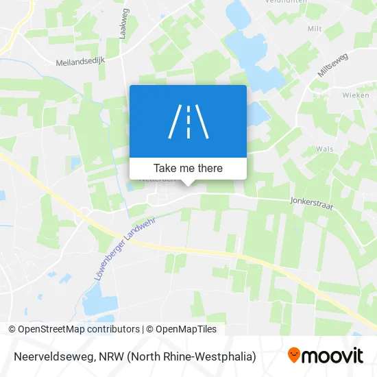 Карта Neerveldseweg