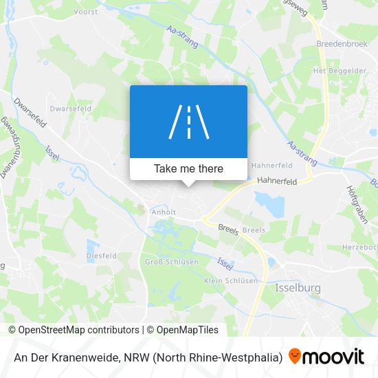 An Der Kranenweide map