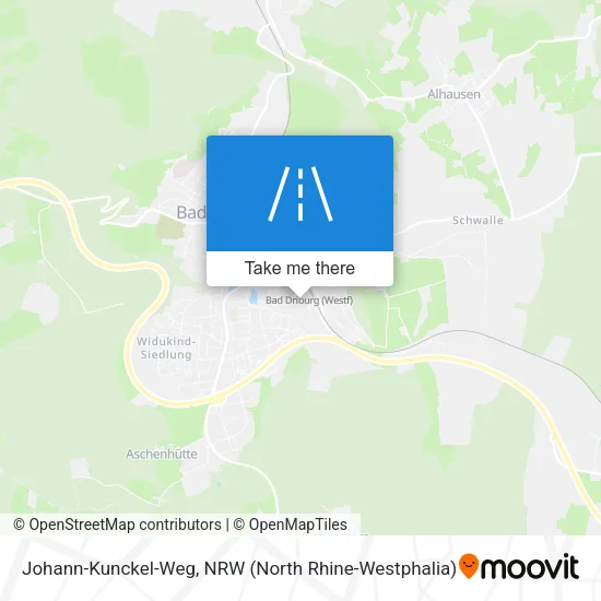 Карта Johann-Kunckel-Weg