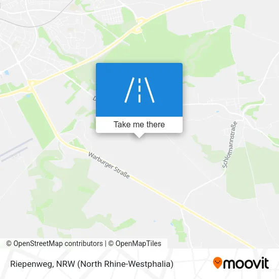 Riepenweg map