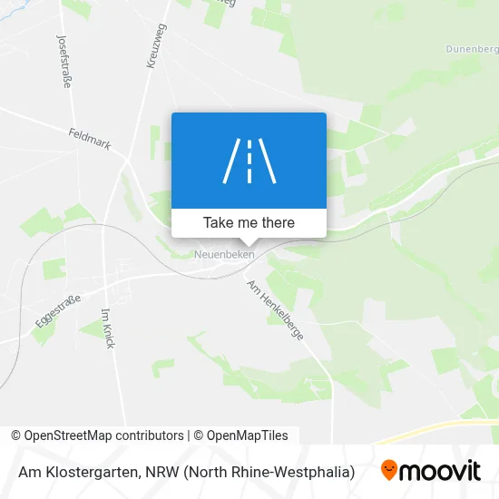 Am Klostergarten map