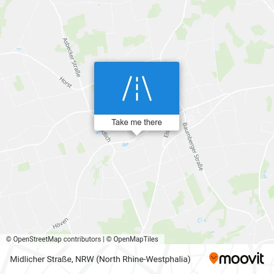 Midlicher Straße map