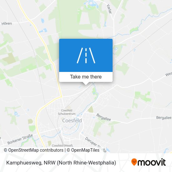 Kamphuesweg map