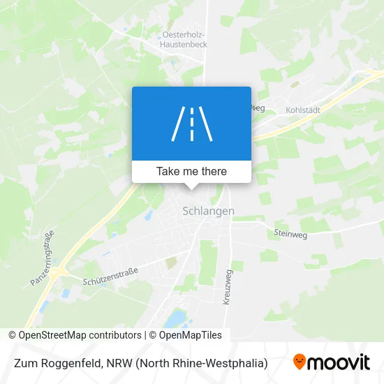 Карта Zum Roggenfeld