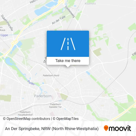 Карта An Der Springbeke