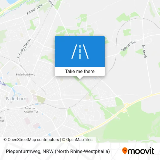 Карта Piepenturmweg