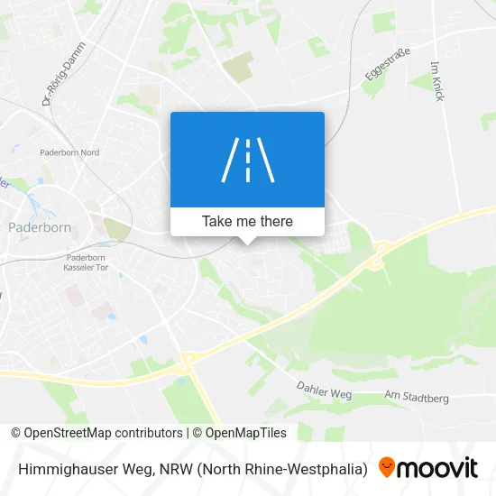 Карта Himmighauser Weg