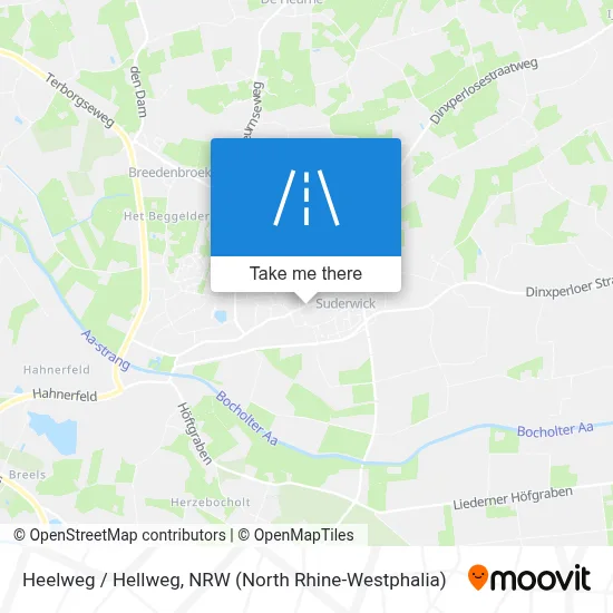 Heelweg / Hellweg map