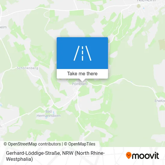 Карта Gerhard-Löddige-Straße