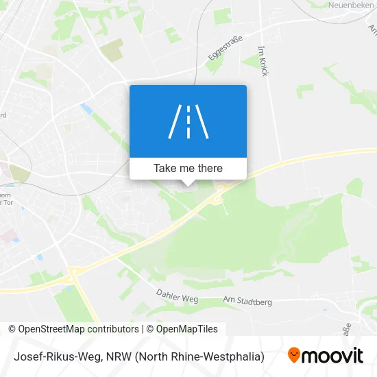 Карта Josef-Rikus-Weg