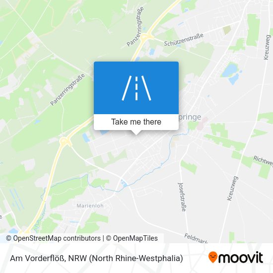Am Vorderflöß map
