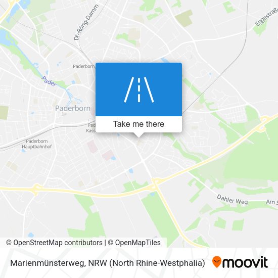 Marienmünsterweg map