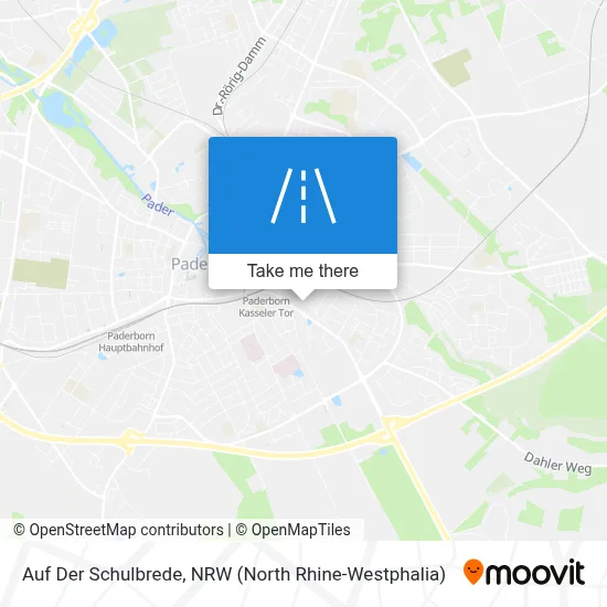Auf Der Schulbrede map
