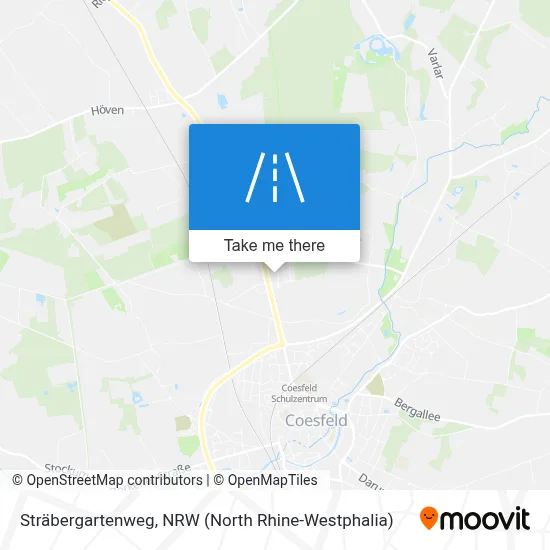 Sträbergartenweg map