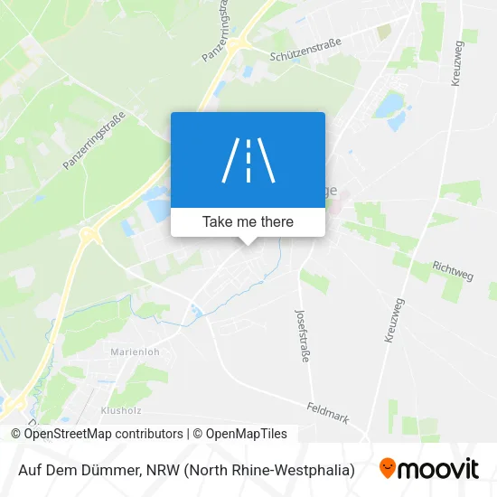 Карта Auf Dem Dümmer