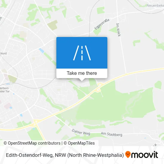 Edith-Ostendorf-Weg map