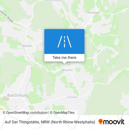 Auf Der Thingstätte map