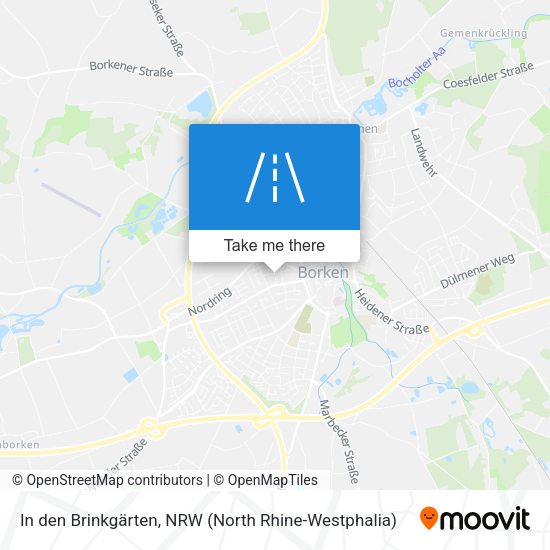 In den Brinkgärten map