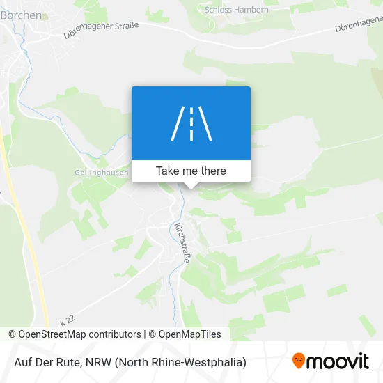Auf Der Rute map