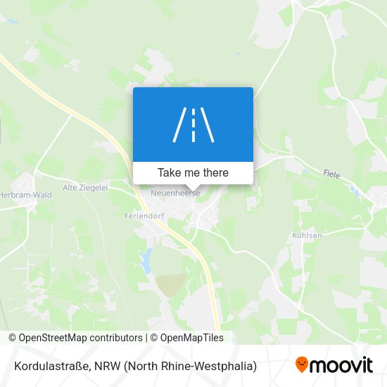 Kordulastraße map
