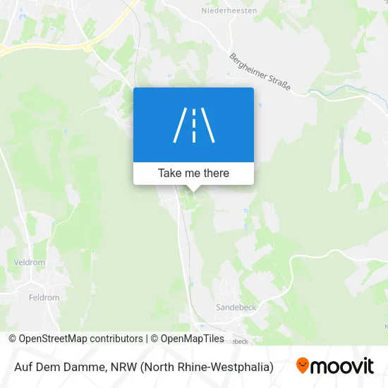 Карта Auf Dem Damme