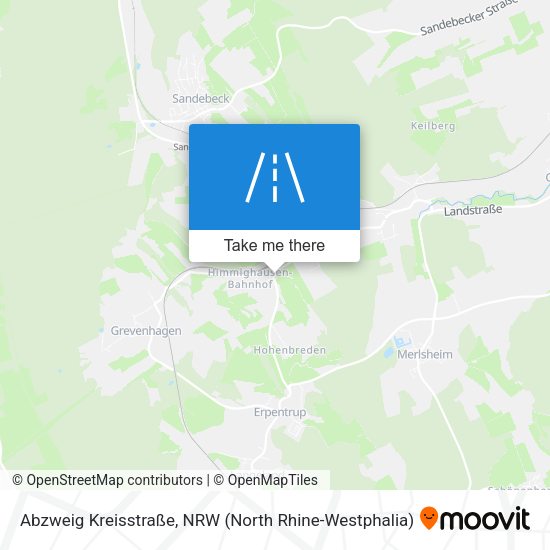Abzweig Kreisstraße map