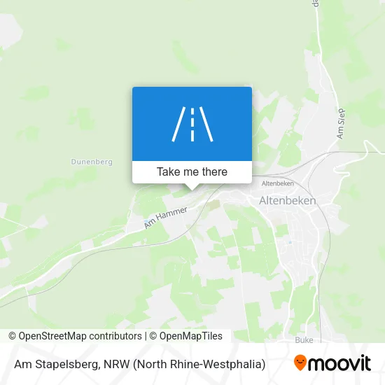 Am Stapelsberg map