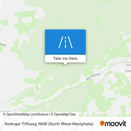 Карта Redinger Triftweg