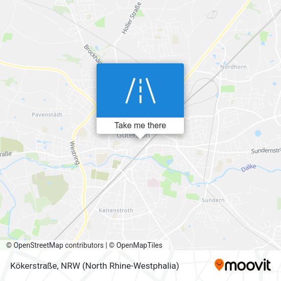 Kökerstraße map