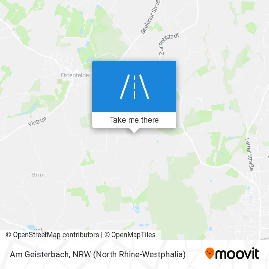 Am Geisterbach map